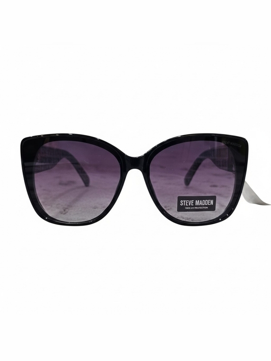 Steve Madden Women\'s Black Gradient Cat-eye Sunglasses, New main image 6